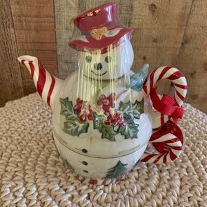 ❗️SOLD❗️Vintage Snowman All-in-one Teapot